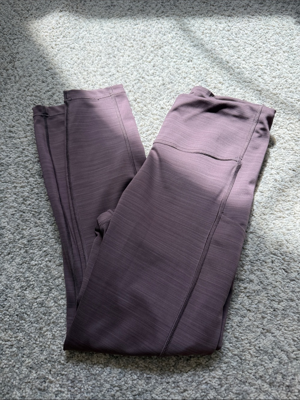 Athleta Mauve/Purple High-Rise Leggings